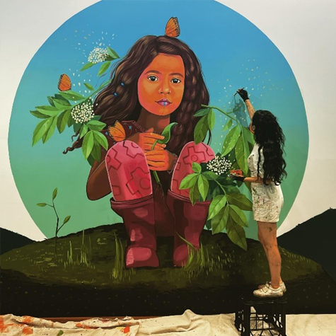 This year&rsquo;s exhibition features a wide range of incredible artists such as Ruhi Yaganagi (right), Kuki Wangui, Faraja Umutoni and Maisa Ortola, and even some UniSA students and graduates.