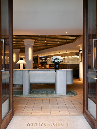 Caon Design Office collaborated with Acme for Margaret, one of Neil Perry&rsquo;s Sydney restaurants. Image Anson Smart