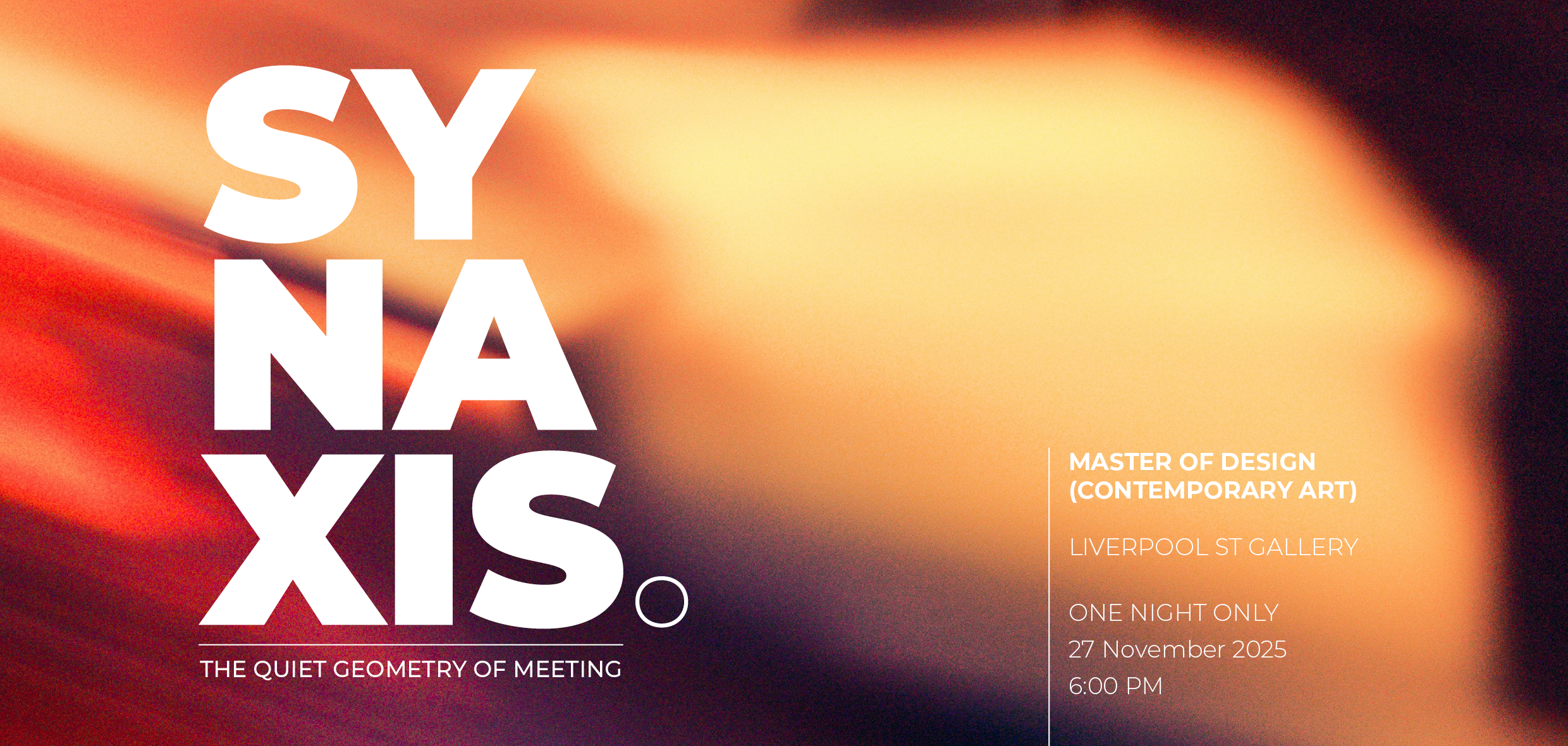 DMSP_SYNAXIS_Master of Design (Contemporary Art)_invitation_2025.png