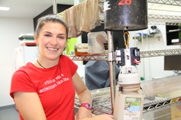 UniSA's 2014 3MT winner Emily Johnston