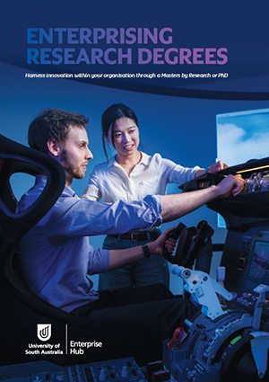 UniSA Enterprising Research Degrees publication cover