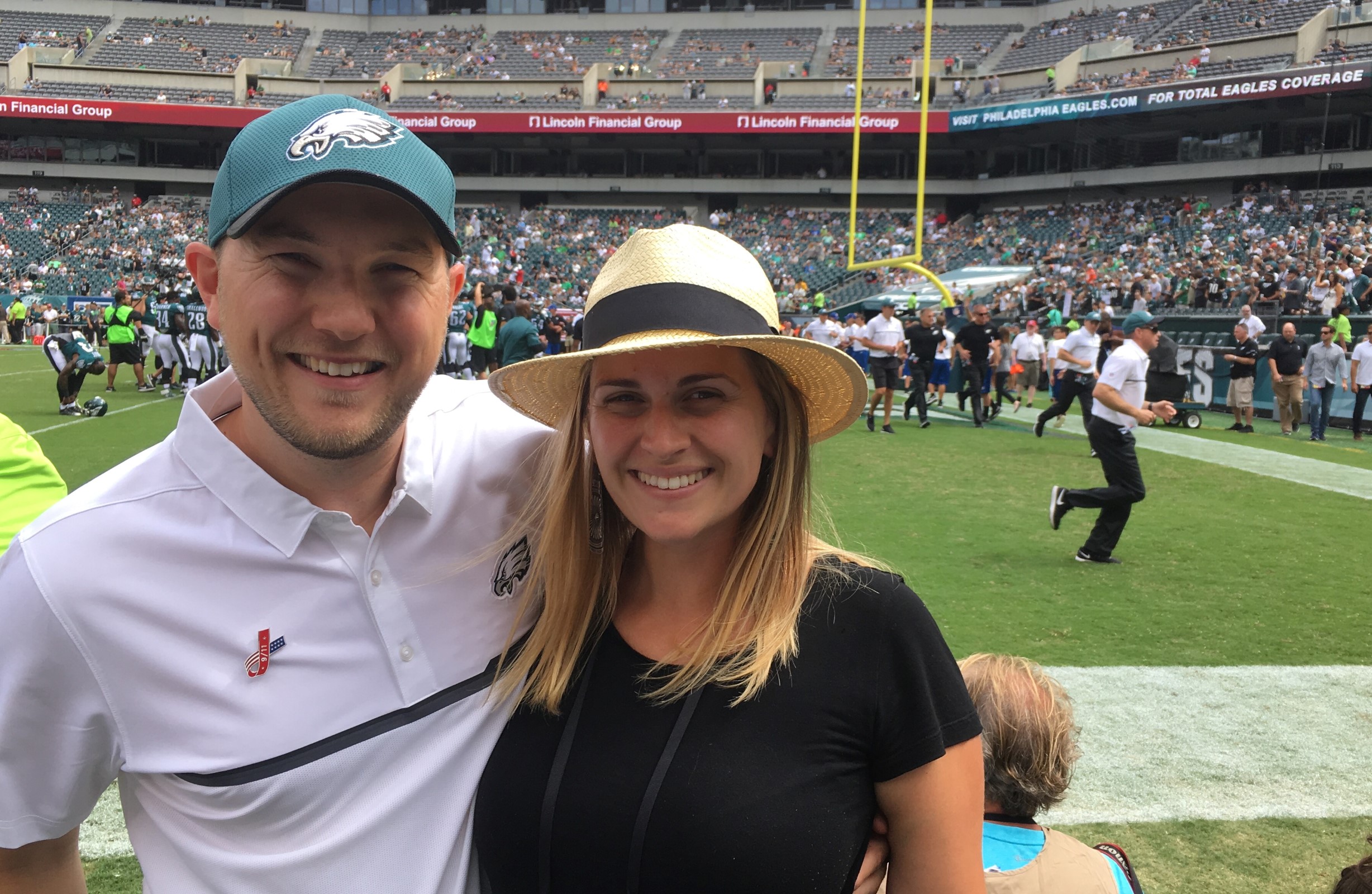 James Hanisch and Wife