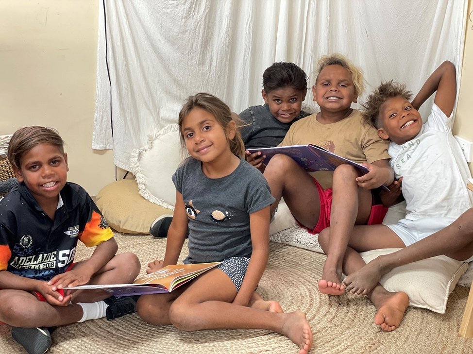 A new Pitjantjatjara edition, Papa Mawal-mawalpa Tjuṯa, published by Allen & Unwin, was recently delivered to schools in the Aṉangu Lands and the book is already a hit. The book supports Aboriginal childrens&rsquo; literacy and bilingual learning. Too Many Cheeky Dogs&rsquo; is a funny, delightful story set in a remote Aboriginal community about some naughty camp dogs.  