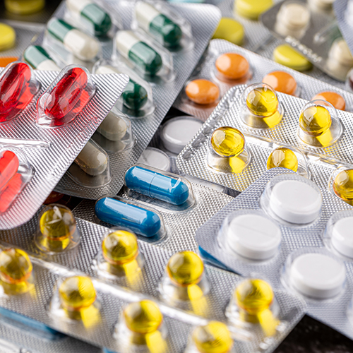 scattering of pain killers