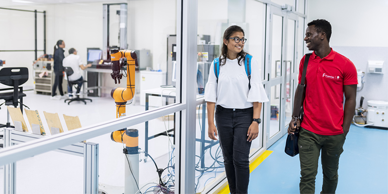 Engineering students&nbsp;now have access to the same equipment used by industry.