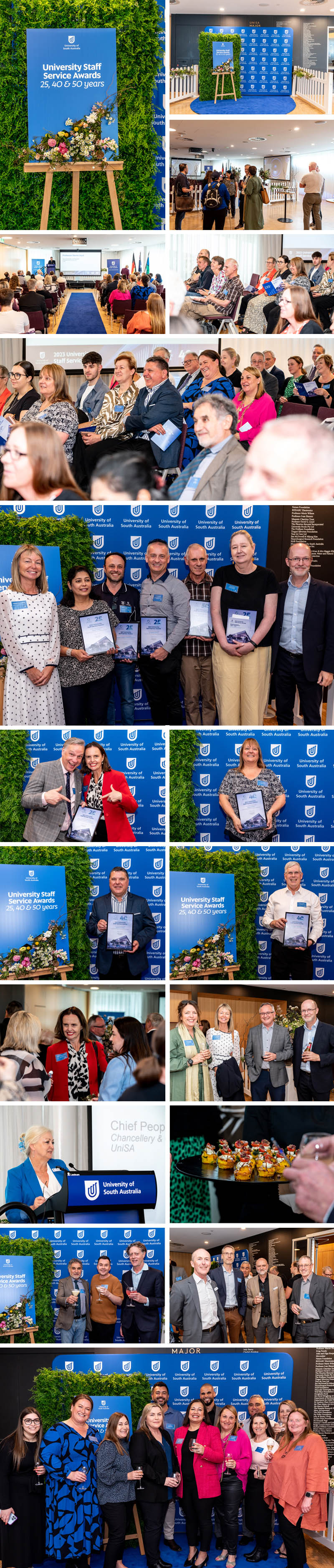 2023 Staff Service Awards. Photos by Aise Dillon Photography