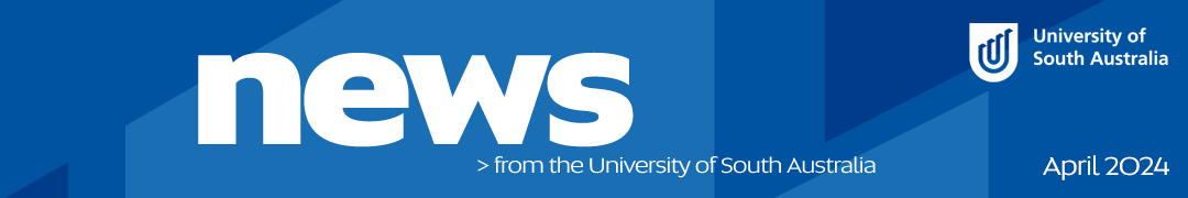 UniSA News header banner April 2024