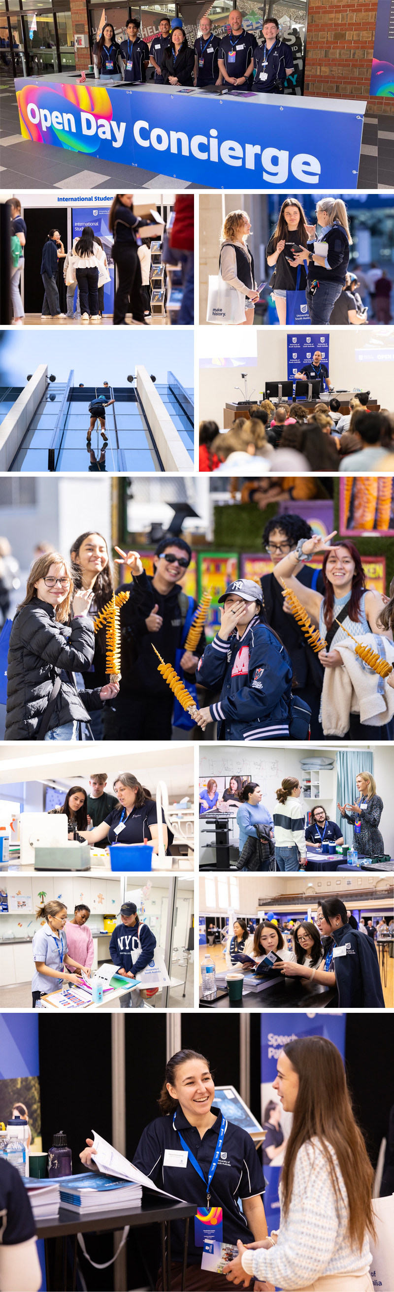 UniSa Open Day 2024. Photos by Ben Macmahon