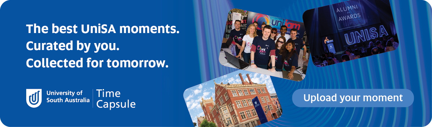 UniSA Time Capsule banner